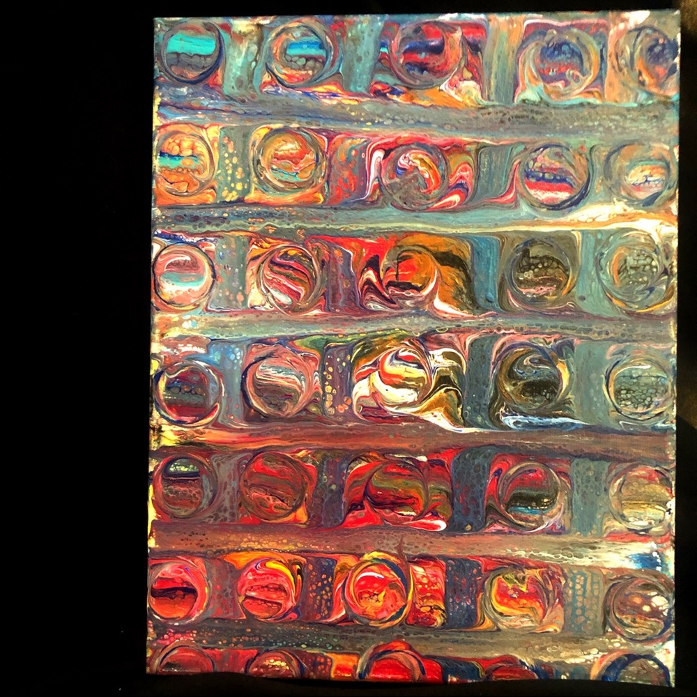 Original Acrylic Abstract Painting ~View Finder~